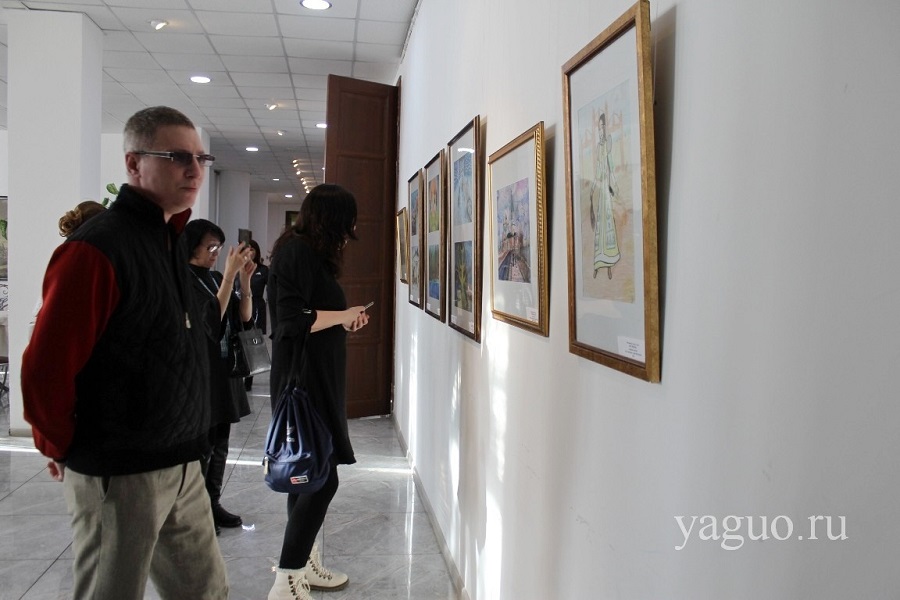 Родительский портал - Открытие  выставки рисунков обучающихся города Якутска  «Моя Якутия» 