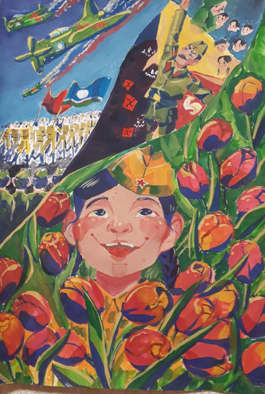 Родительский портал Якутска - Итоги III городского дистанционного творческого конкурса рисунков «Рисуем Победу»